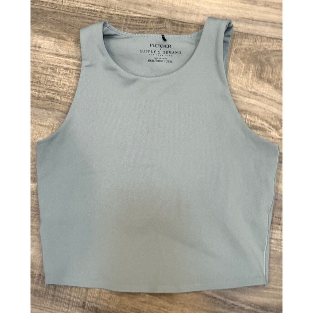 FLETCHER X SUPPLY & DEMAND SEAMLESS TANK TOP SIZE XS - Picture 2 of 5